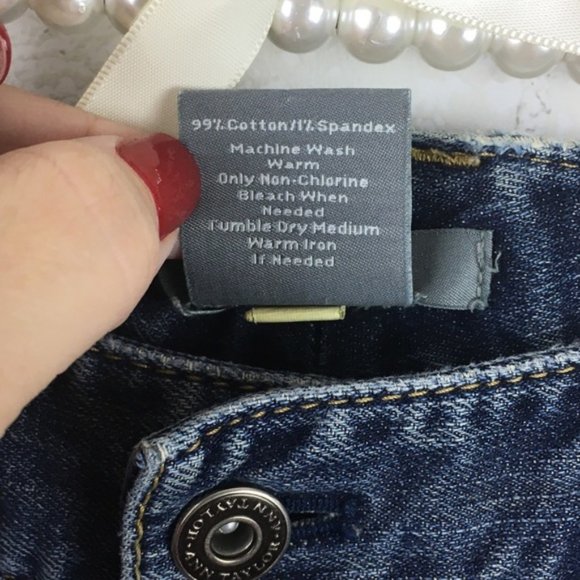 Ann Taylor Slim Fit Jeans Size 10 - Picture 5 of 6